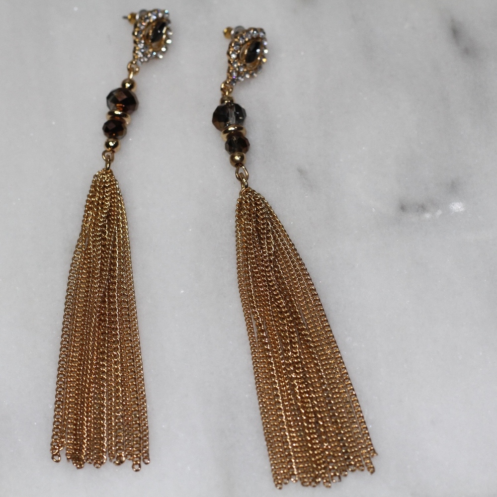 Gold Dangle Earrings